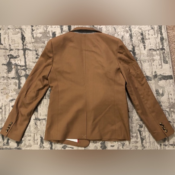 J. Crew Women's Regent Blazer Brown Wool 8 - Picture 8 of 13